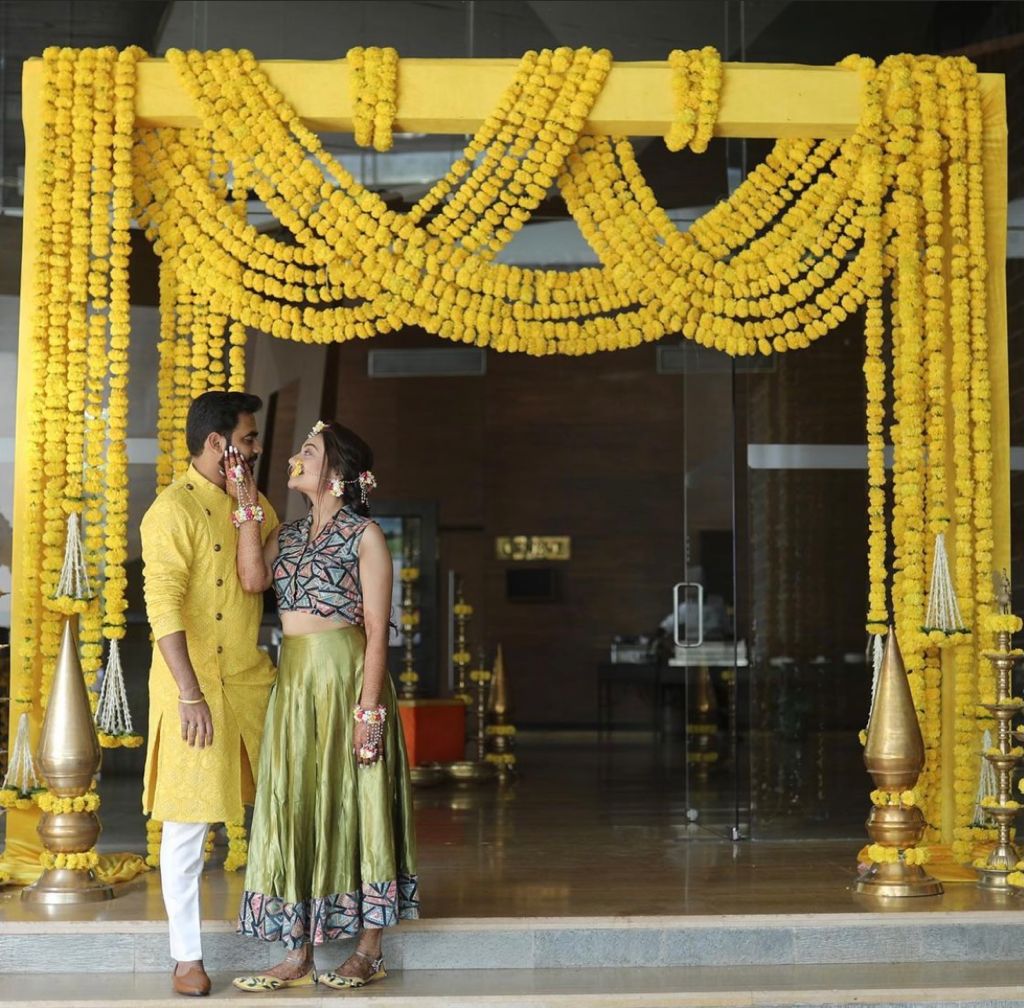 Nishi's haldi function